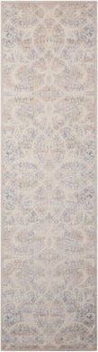 Nourison Graphic Illusions GIL05 Beige 8' Runner  Hallway Rug