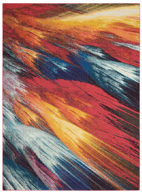 Nourison Celestial CES05 Multicolor 8'x11' Oversized  Rug