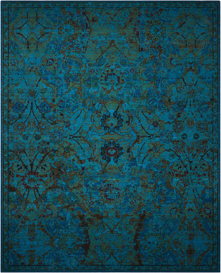 Nourison Timeless TML02 Blue 8'x10'   Rug