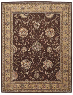 Nourison 2000 2206 Brown 10'x14'  Area Rug