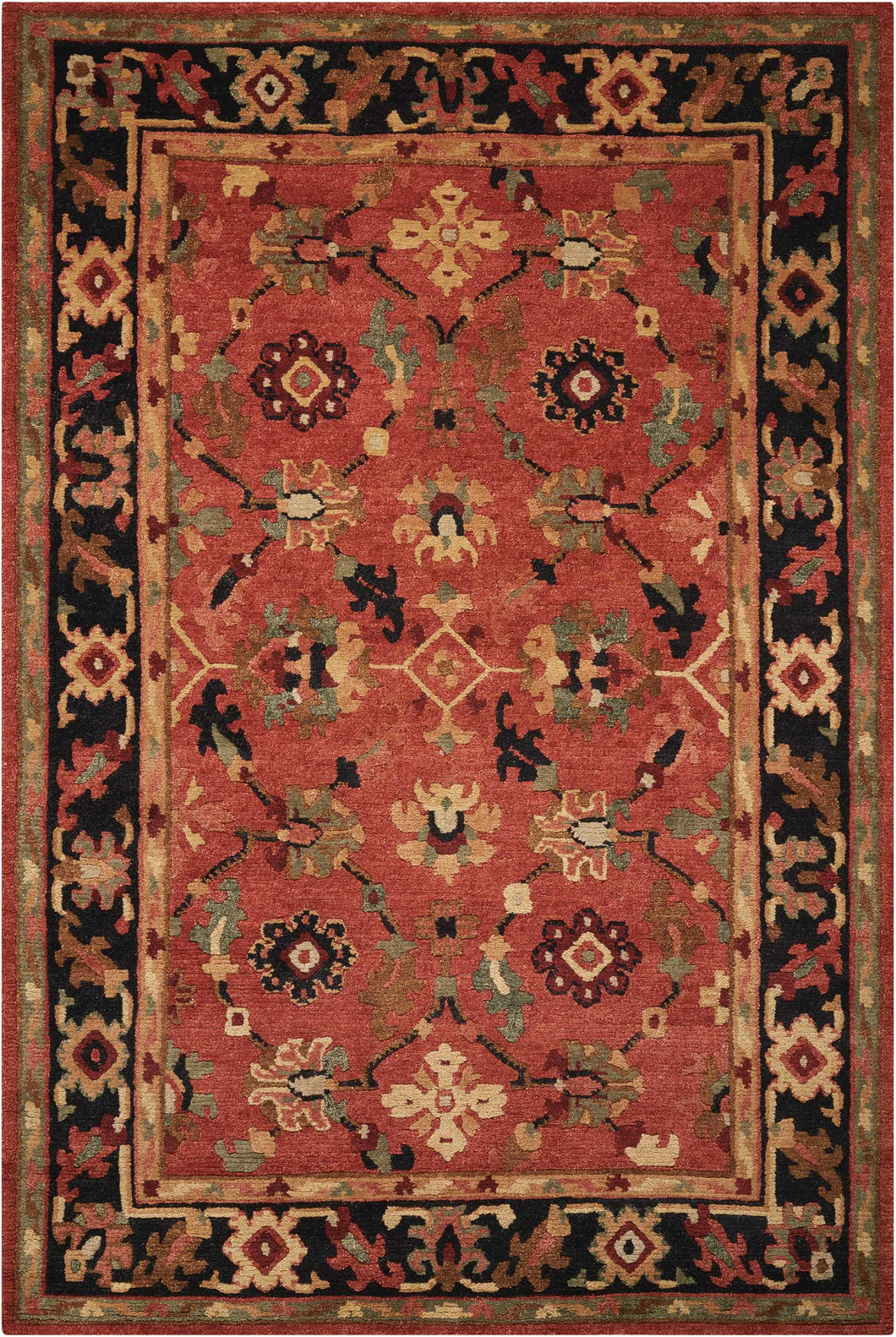 Nourison Tahoe TA12 Brown 4'x6'  Area Rug