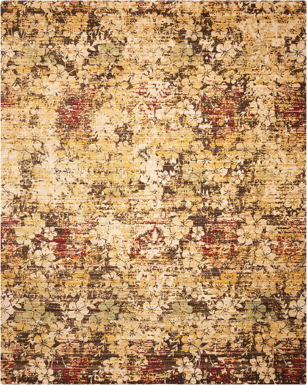 Nourison Rhapsody RH004 Beige 10'x14'   Rug