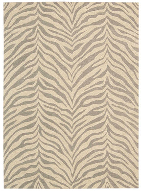 Michael Amini Zambiana MA401 Beige 4'x6'  Area Rug