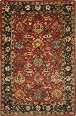 Nourison Jaipur JA35 Red Multicolor 6'x9'  Area Rug