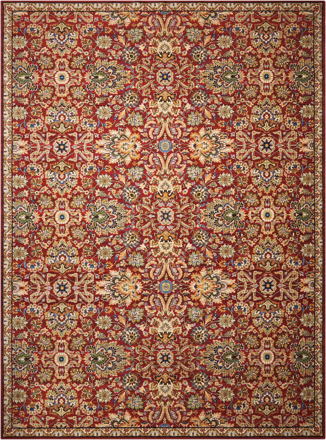 Nourison Timeless TML17 Red 12'x15'   Rug
