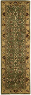 Nourison Jaipur JA12 Green Multicolor 8' Runner  Hallway Rug