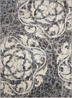 Nourison Maxell MAE10 Grey 5'x7'  Area Rug