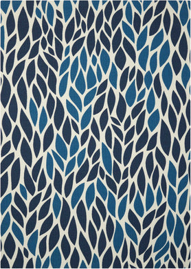 Nourison Home & Garden RS094 Blue 5'x8'  Area Rug