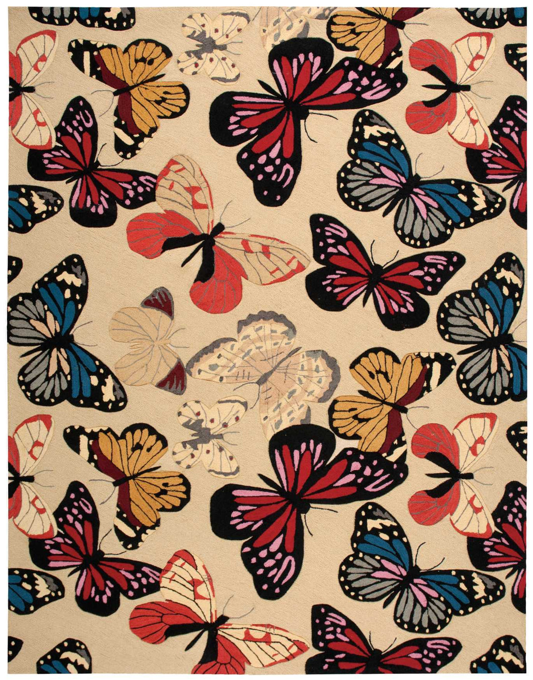 Nourison Fantasy FA20 Beige 8'x11'   Rug