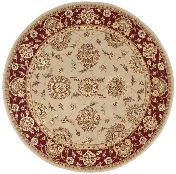 Nourison 2000 2205 Camel 4' Round  Area Rug