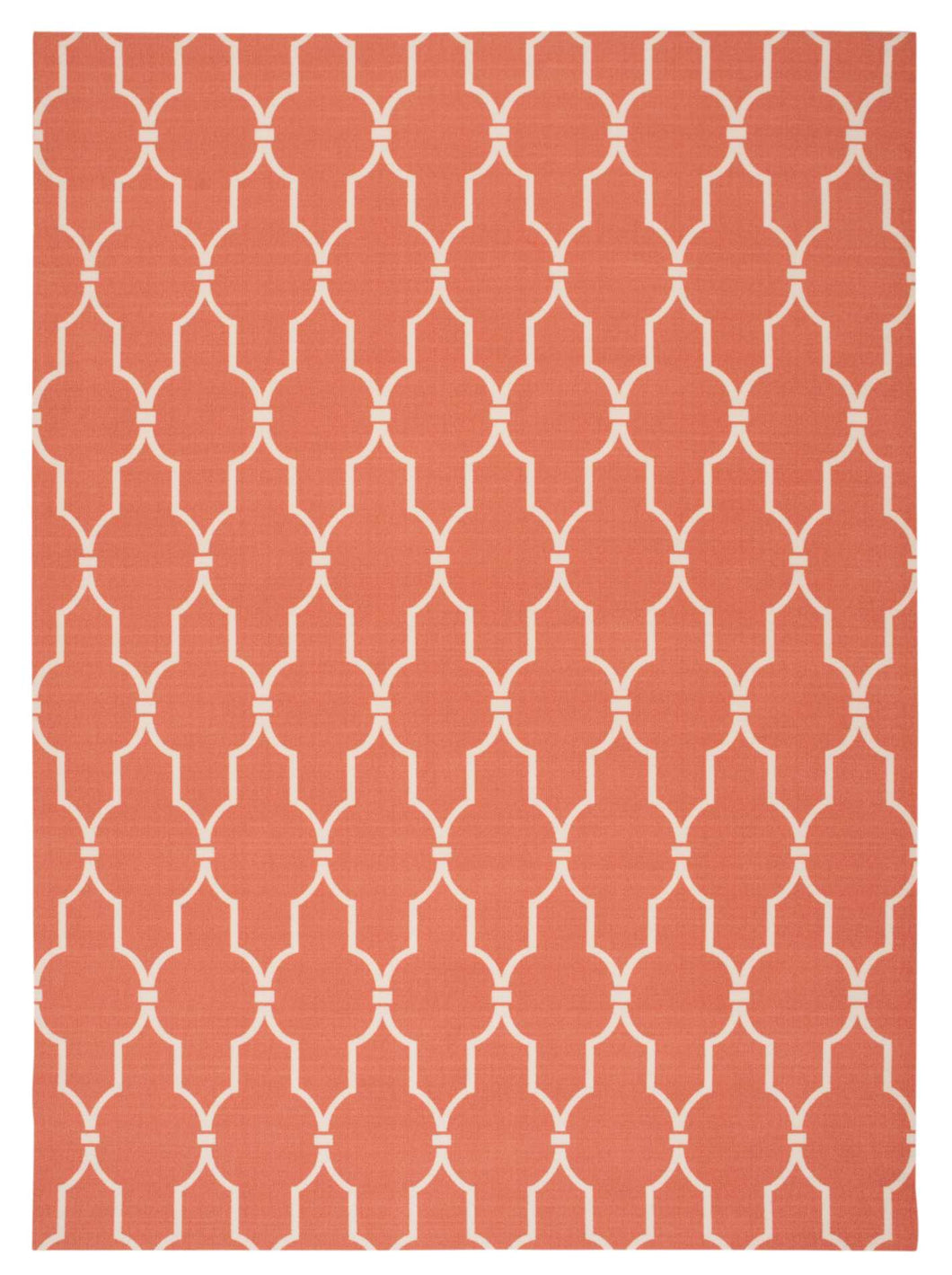Nourison Home & Garden RS087 Orange 8'x11'   Rug