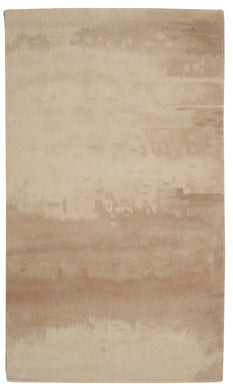Calvin Klein Home Luster Wash SW14 White 3'x5'  Area Rug