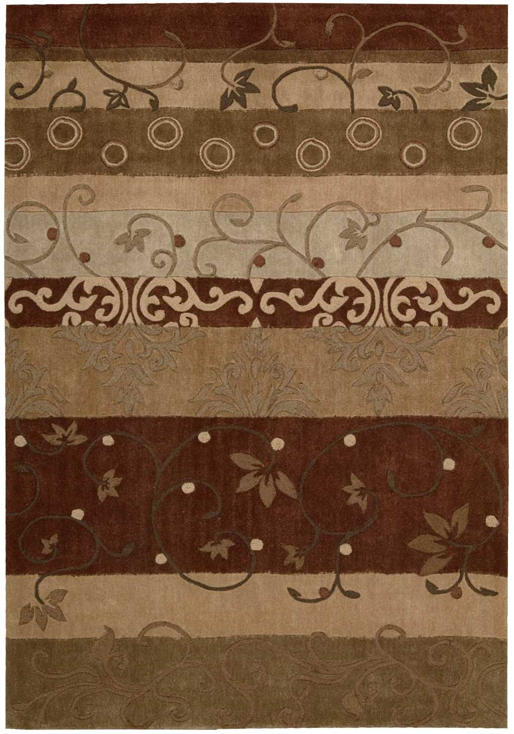 Nourison Contour CON10 Multicolor 8'x11'   Rug