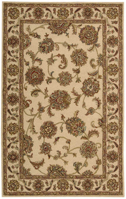 Nourison India House IH73 White 3'x5'  Area Rug