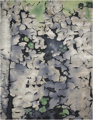 Nourison Prismatic PRS03 Black 6'x8'  Area Rug