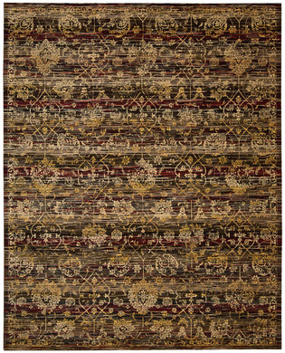 Nourison Rhapsody RH007 Black 9'x12'   Rug