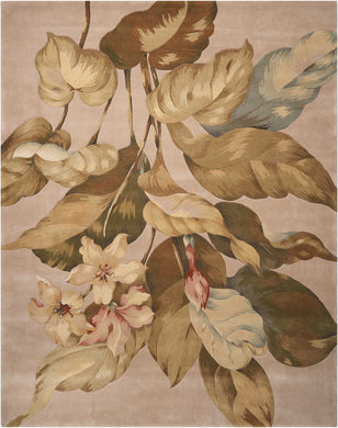 Nourison Tropics TS04 Beige 8'x11'   Rug