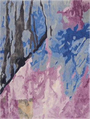 Nourison Prismatic 2'x3' Grey Multicolor Area Rug