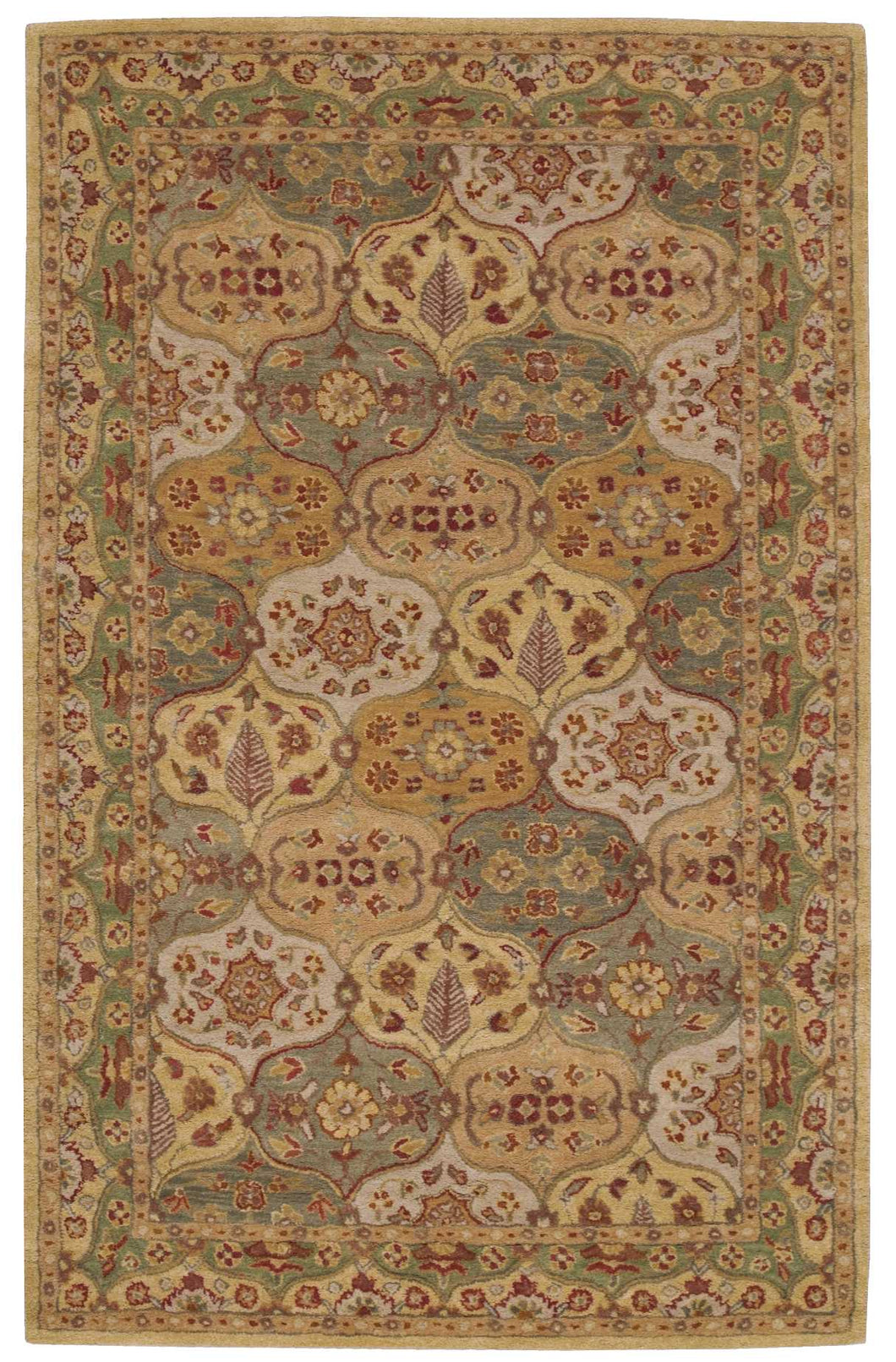 Nourison India House IH03 Multicolor 4'x6'  Area Rug