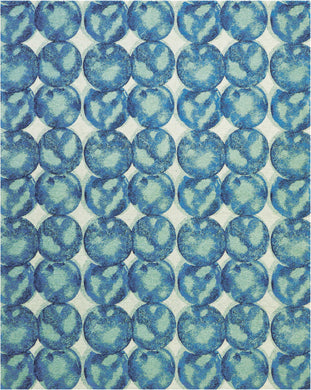 Studio NYC Organic Modern OM005 Blue 8'x10' Large  Rug