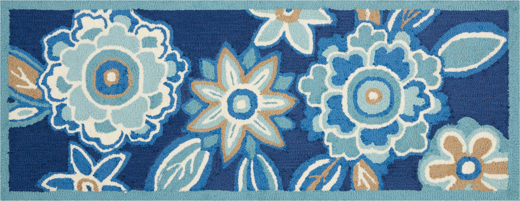 Waverly Wav27 2'x4' Multicolor   Area Rug