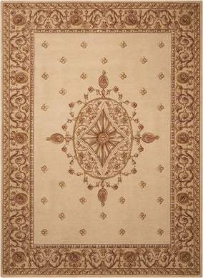 Nourison Ashton House AS01 Beige 5'x8'  Area Rug