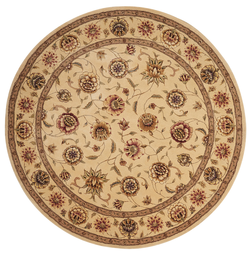Nourison 2000 2228 Ivory 6' Round  Area Rug