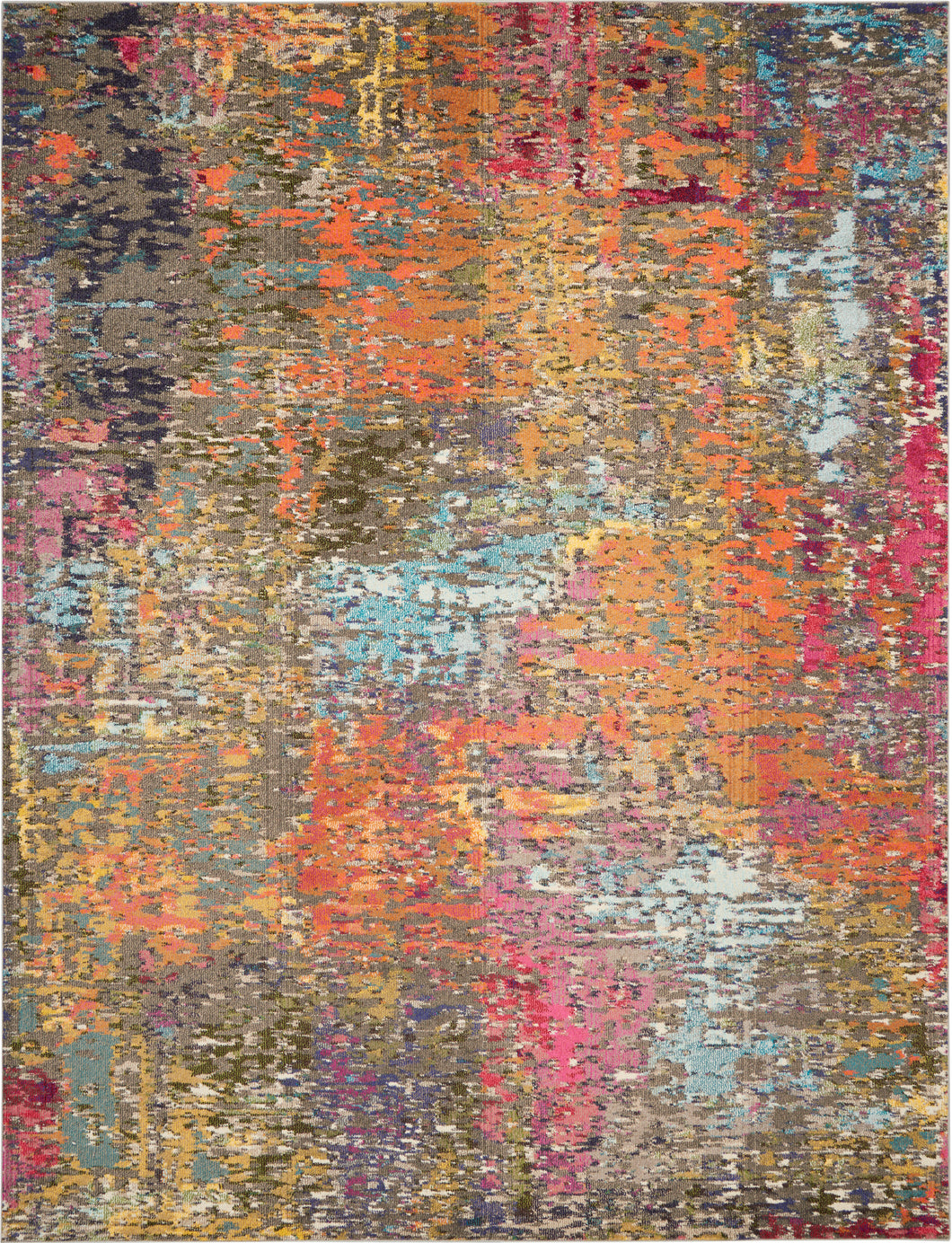 Nourison Celestial CES14 Multicolor 9'x12' Oversized  Rug