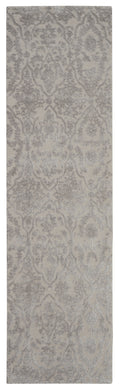 Nourison Opaline OPA15 Taupe 8' Runner  Hallway Rug