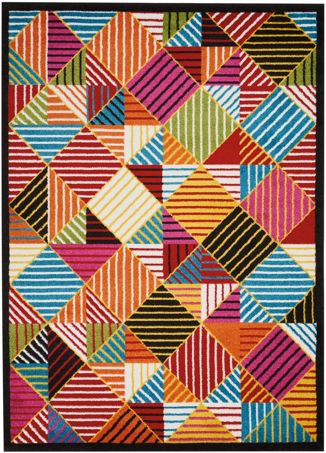 Nourison Oakdale OKD02 Multicolor 5'x7'  Area Rug