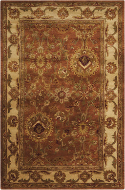 Nourison Jaipur JA13 Brown Multicolor 4'x6'  Area Rug