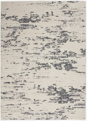 Nourison Zermatt 5' x 7' Blue Neutral  Area Rug