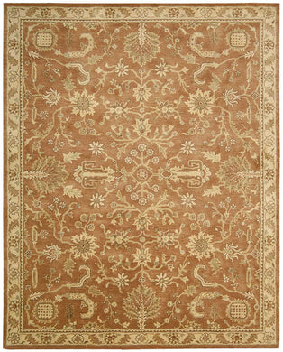 Nourison Jaipur JA45 Brown Multicolor 4'x6'  Area Rug