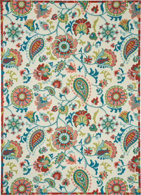 Waverly Sun N Shade SND73 Multicolor 10'x13' Oversized Indoor-outdoor Rug