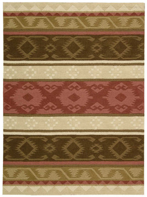 Nourison India House IH85 Black 4'x6'  Area Rug