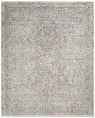 Nourison Starry Nights 10' x 13' Cream and Grey  Vintage   Area Rug