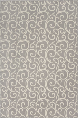Nourison Grafix GRF19 Grey 6'x9'  Area Rug