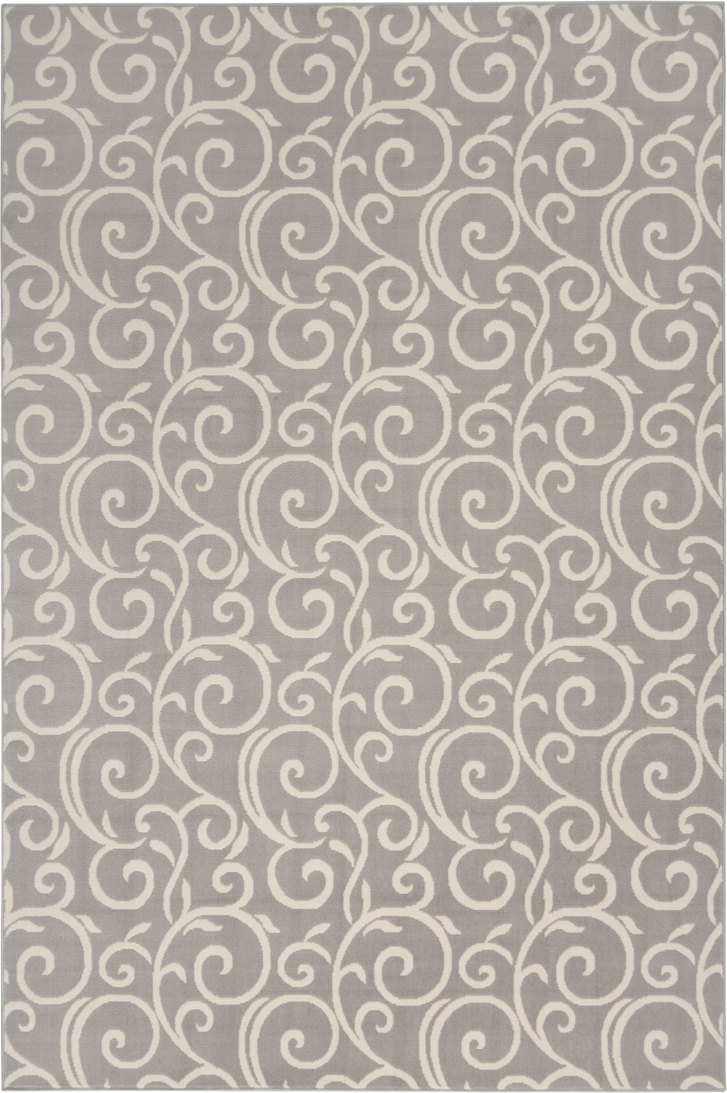 Nourison Grafix GRF19 Grey 6'x9'  Area Rug