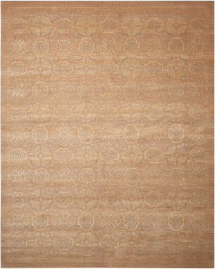 Nourison Silken Allure SLK25 Beige 5'x8'  Area Rug
