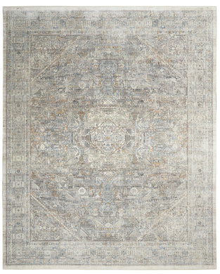 Nourison Starry Nights 8' x 10' Cream and Grey Vintage   Area Rug