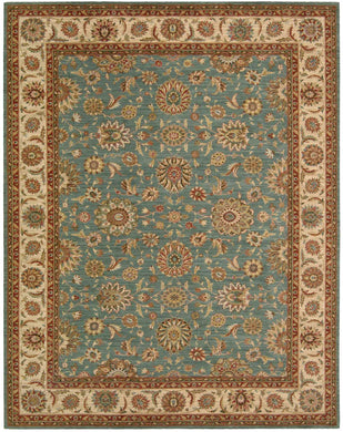 Nourison Living Treasures LI05 Blue 8'x10'   Rug