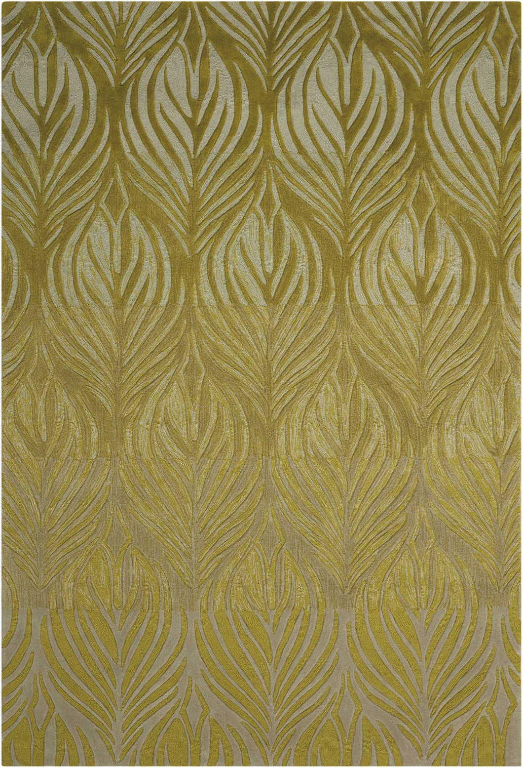 Nourison Contour CON06 Green 8'x11'   Rug