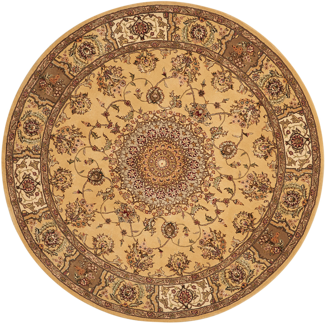 Nourison 2000 2050 Beige 6' Round  Area Rug