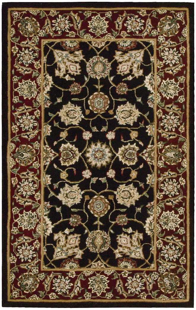 Nourison 2000 2017 Black 3'x5'  Area Rug
