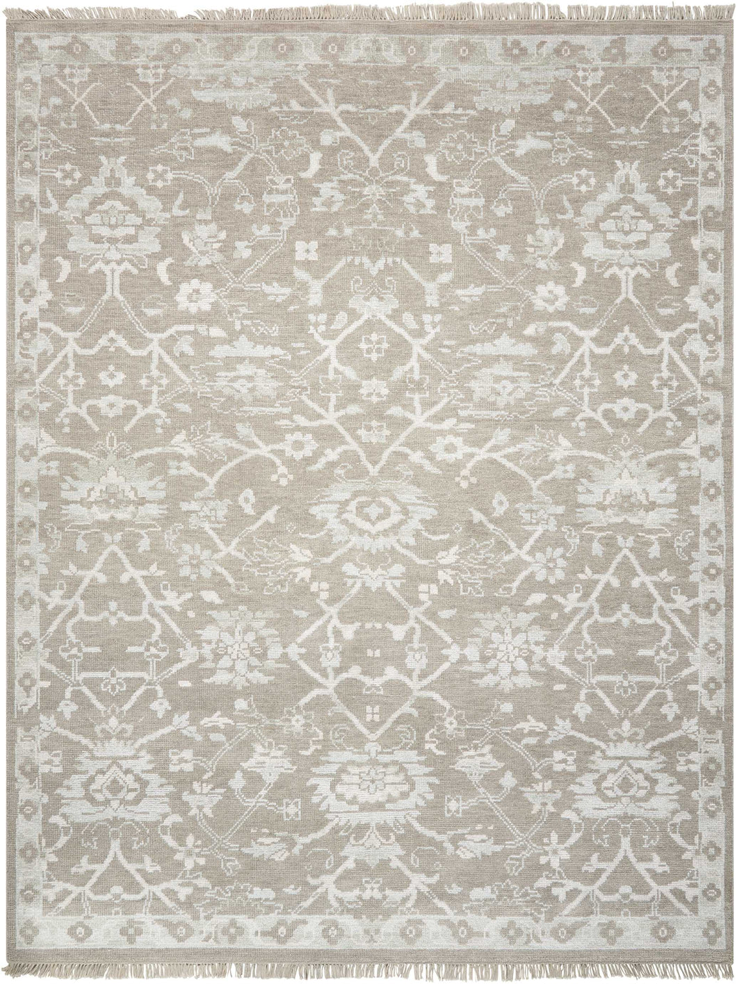 Nourison Elan ELN05 Grey 5'x8'  Area Rug
