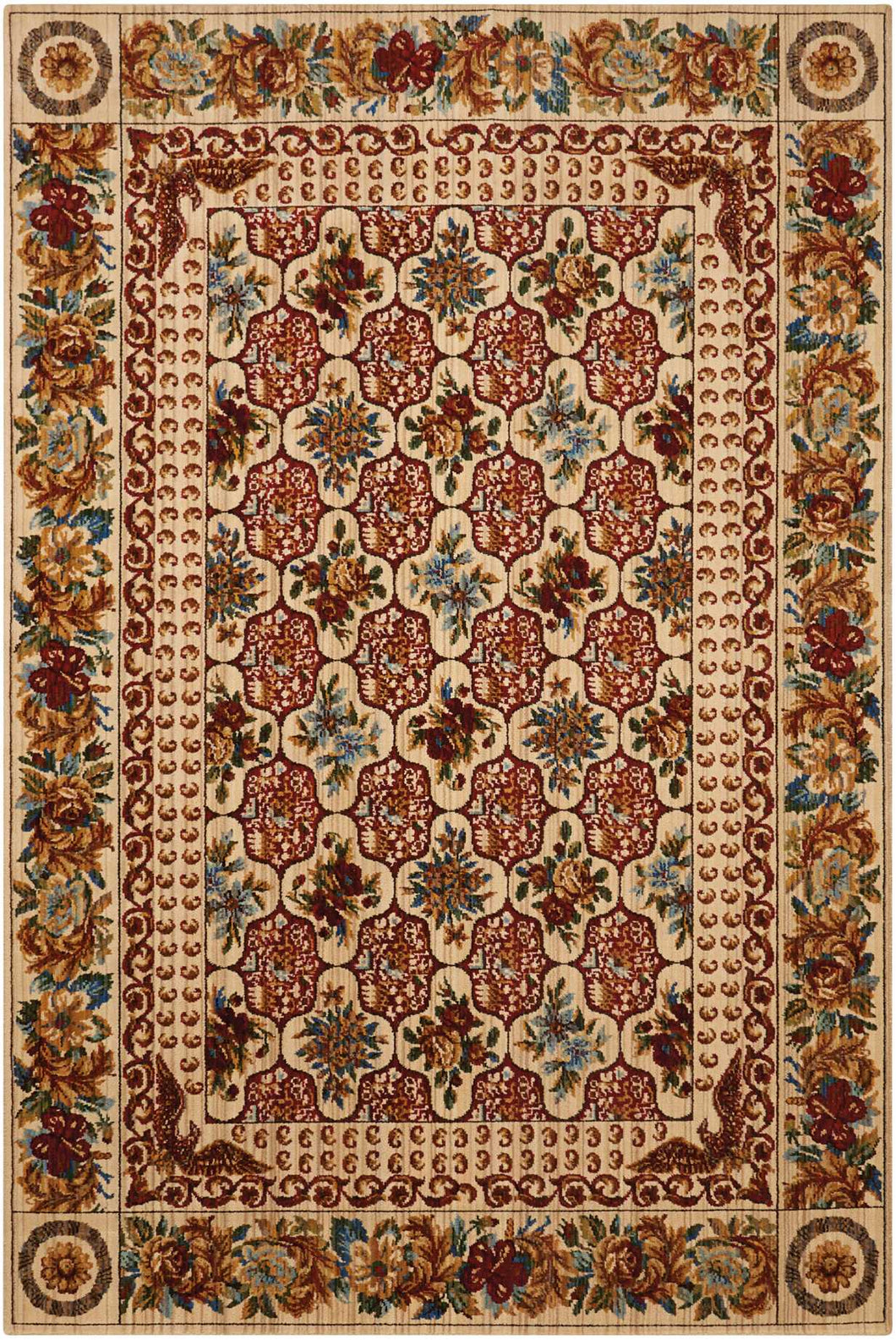 Nourison Timeless TML13 Multicolor 10'x14'   Rug