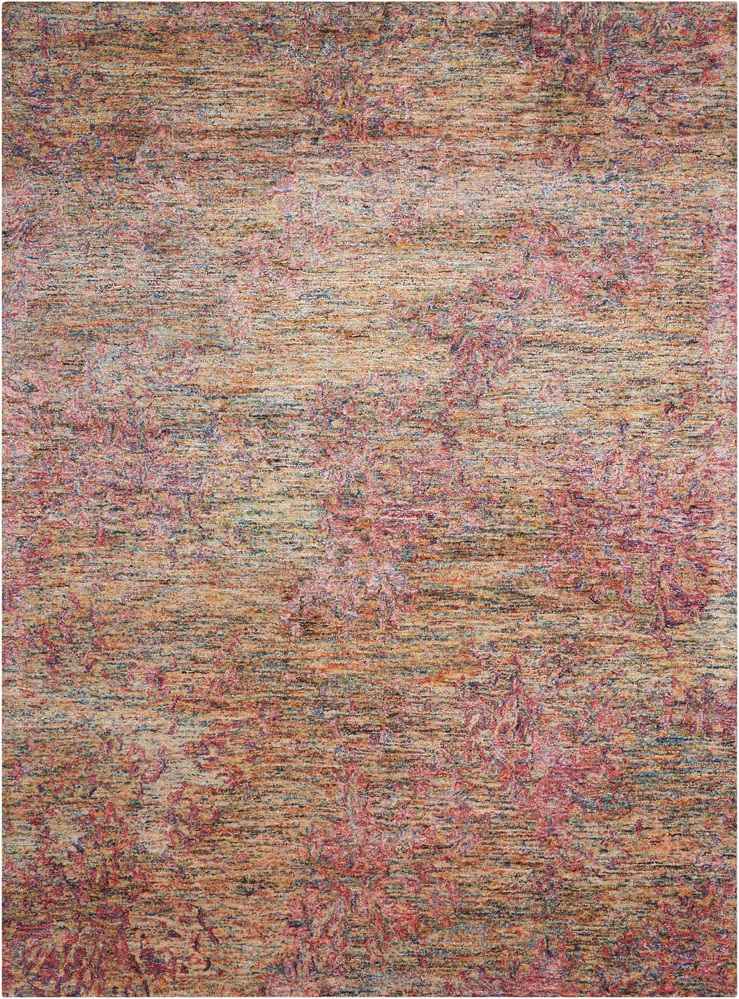 Nourison Gemstone GEM02 Purple Multicolor 5'x8'  Area Rug