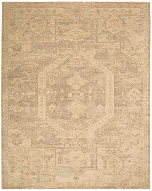 Nourison Silken Allure SLK15 Beige 10'x14'   Rug