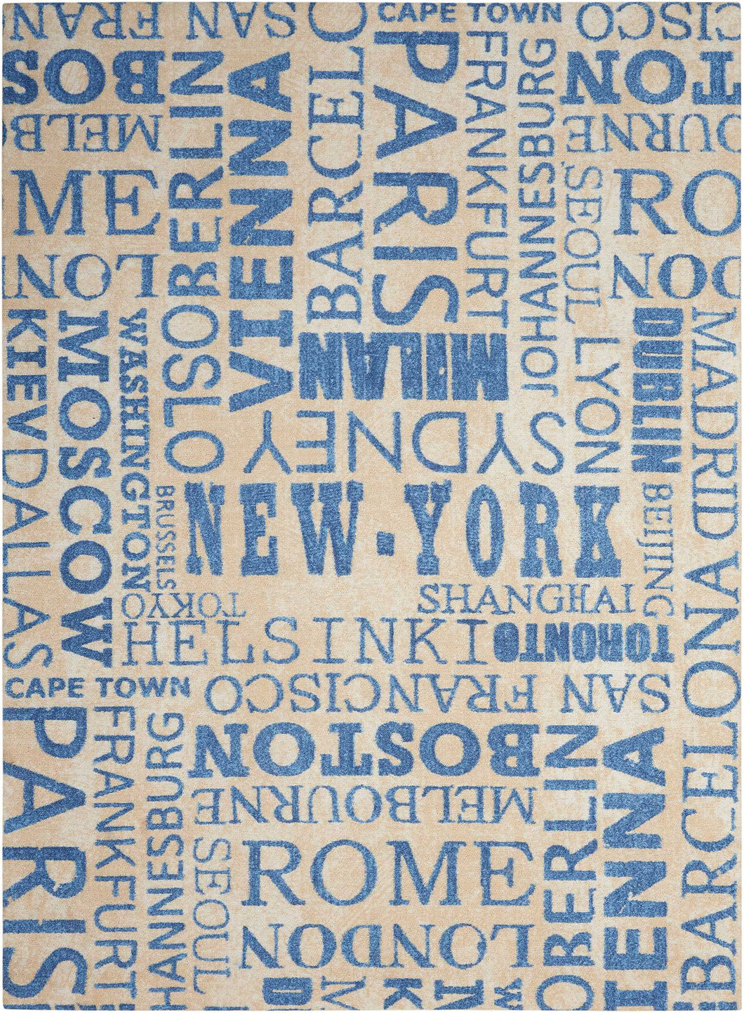 Waverly Sun N Shade SND10 Orange 5'x8'  Area Rug