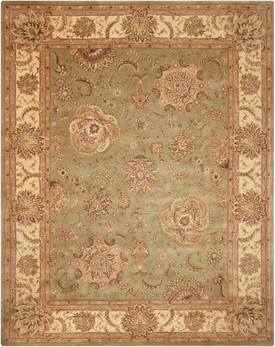 Nourison 2000 2230 Light Green 8'x10'  Area Rug